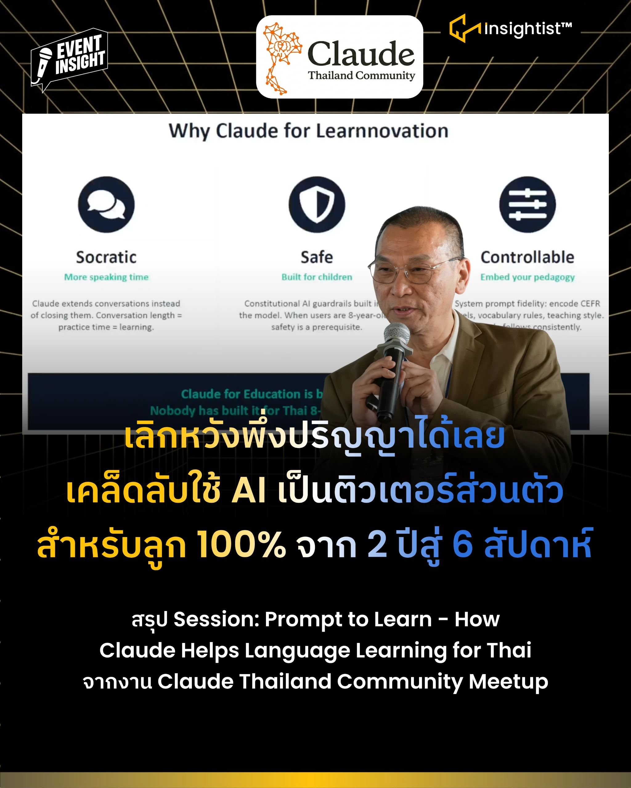 เลิกหวังพึ่งปริญญาได้เลย เคล็ดลับใช้ AI เป็นติวเตอร์ส่วนตัวสำหรับลูก 100% จาก 2 ปีสู่ 6 สัปดาห์
