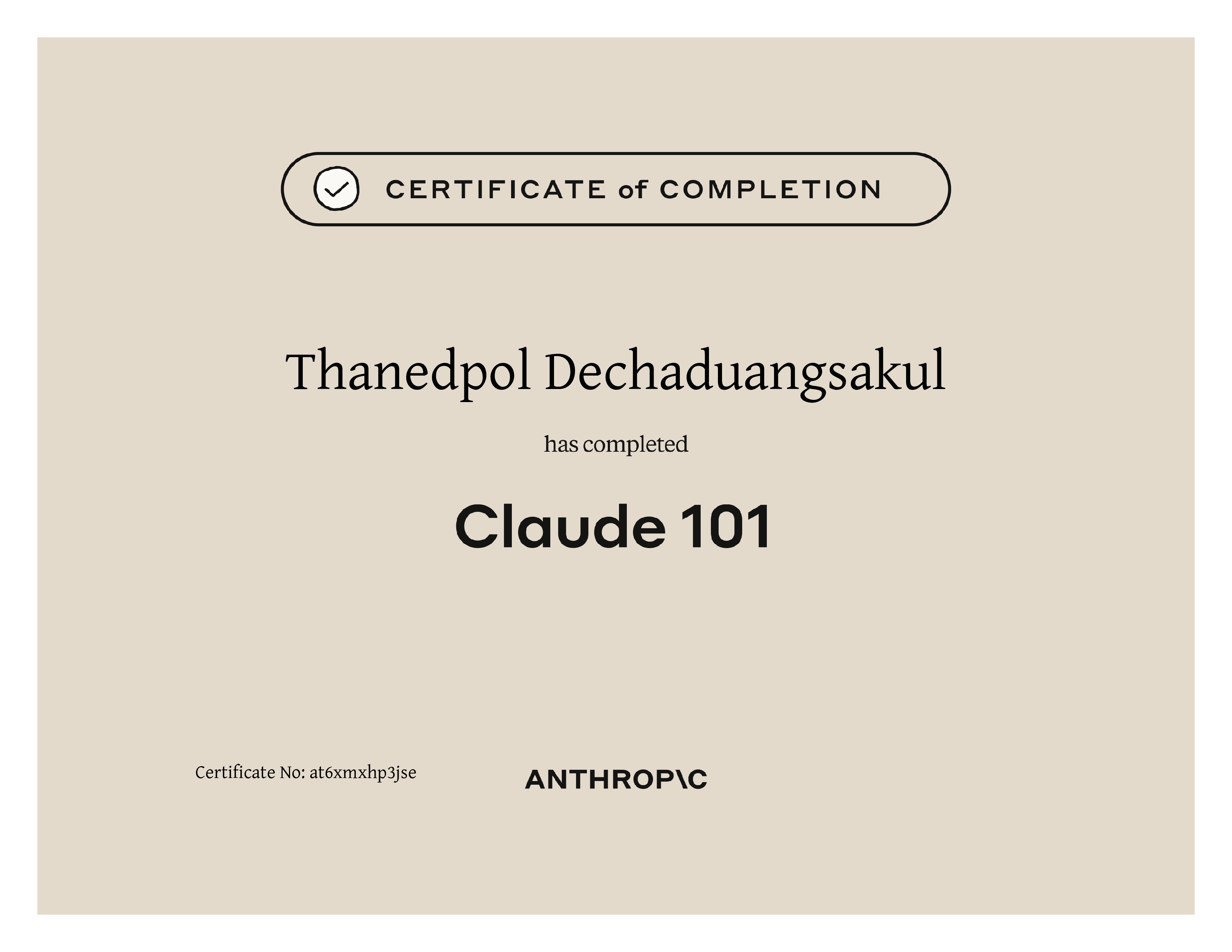 Claude 101