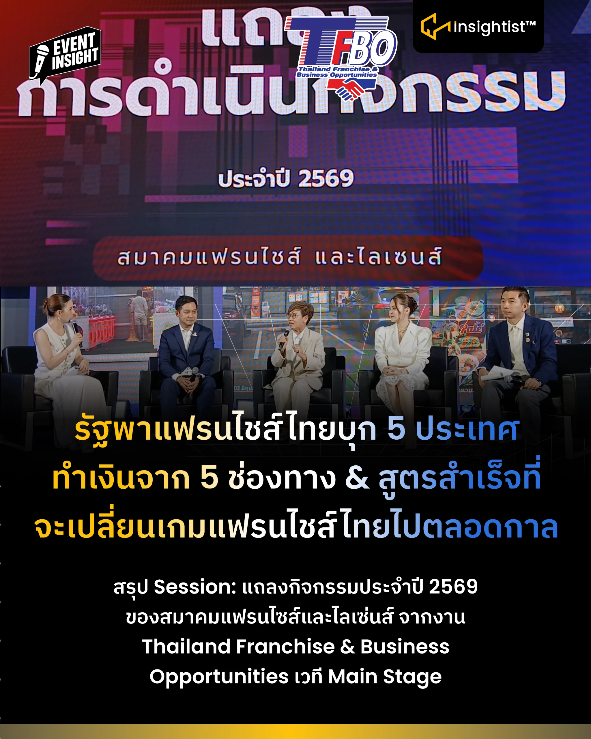 รัฐพาแฟรนไชส์ไทยบุก 5 ประเทศ ทำเงินจาก 5 ช่องทาง & สูตรสำเร็จที่จะเปลี่ยนเกมแฟรนไชส์ไทยไปตลอดก…