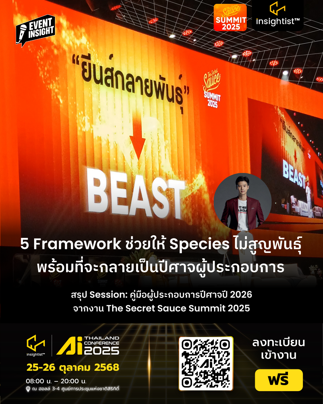 5 Framework ช่วยให้ Species ไม่สูญพันธุ์ พร้อมที่จะกลายเป็นปีศาจผู้ประกอบการ